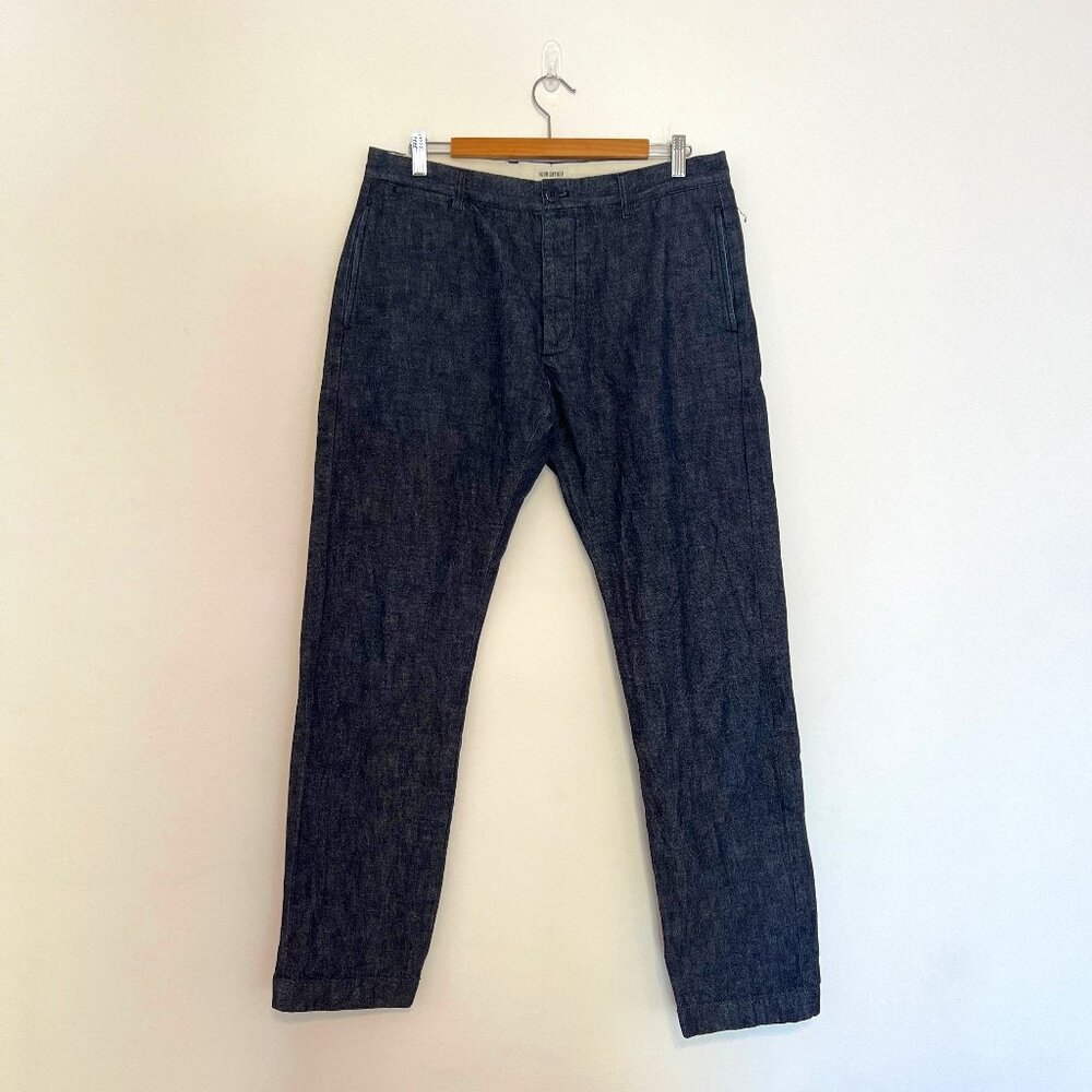 Tod Snyder - Japanese Denim Selvedge Chino in Indigo - 34/34